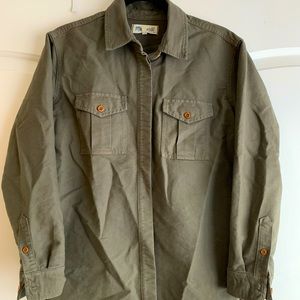 Madewell Cargo Button Down Top